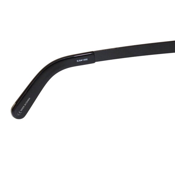 Prive Revaux Sunglasses MK1202 Biscayne Black Semi Cat Eye with Black Lenses - Picture 4 of 5